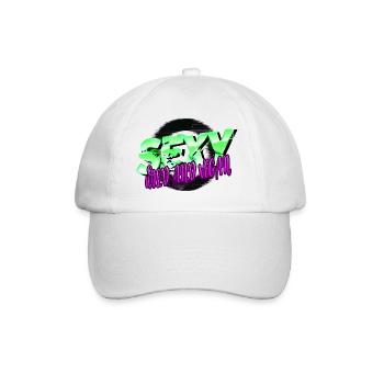 Happy Vegan Meal Bday Gift Idea Go Vegan Food - Casquette classique - blanc/blanc - Devant