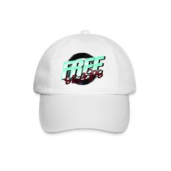 funny quote statement fun awesome quote happy - Baseballkappe - Weiß/Weiß - Vorne