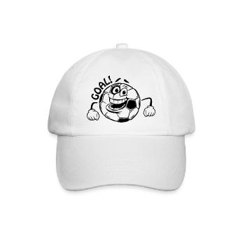 Fußball Soccer - Baseball Cap - white/white - Front