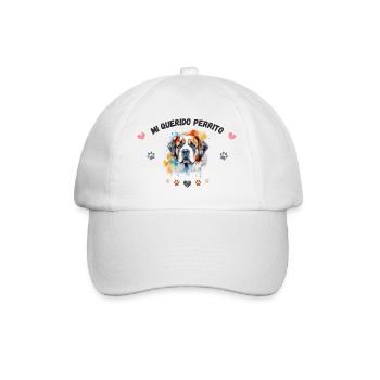 Mon toutou d'amour G6 BLK - Casquette classique - blanc/blanc - Devant