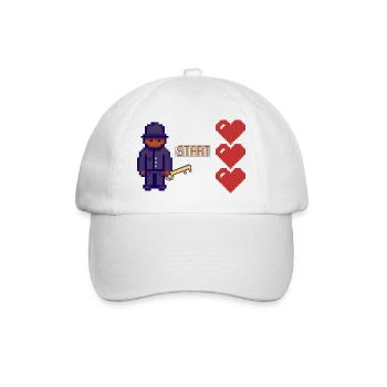 game love - Casquette classique - blanc/blanc - Devant