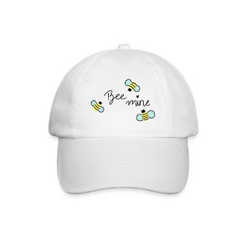Abeille mine abeille mignonne cadeau amour - Casquette classique - blanc/blanc - Devant