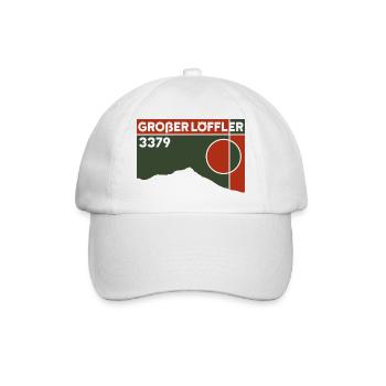 Großer Löffler Height North Ridge High Tour Mountain Hiking - Baseball Cap - white/white - Front