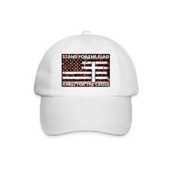 Army War Military Uniform Force Soldier Camouflage - Baseball Cap - white/white - Front