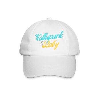 Volkspark Baby 1887 Junge - Baseballkappe - Weiß/Weiß - Vorne
