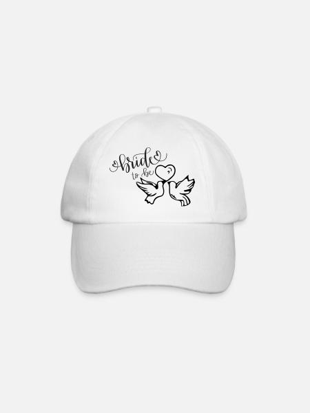 Bride to be! - Bachelorette party bachelor party - Baseball Cap - white/white