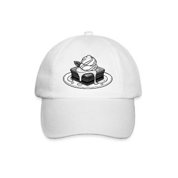 Brownie chaud - Casquette classique - blanc/blanc - Devant