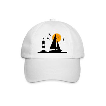 Sail - Baseball Cap - white/white - Front