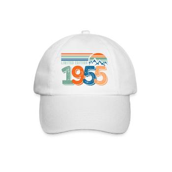 Limitierte Auflage 1955 - Baseballkappe - Weiß/Weiß - Vorne