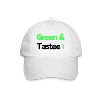 Green & Tastee Golferin - Baseballkappe - Weiß/Weiß - Vorne