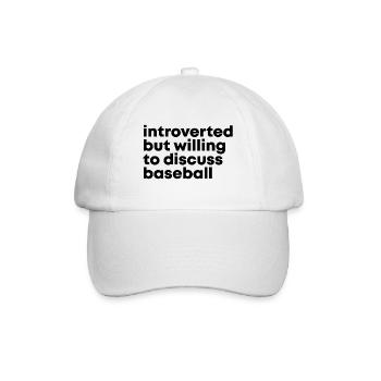 Baseball - Baseball Cap - white/white - Front
