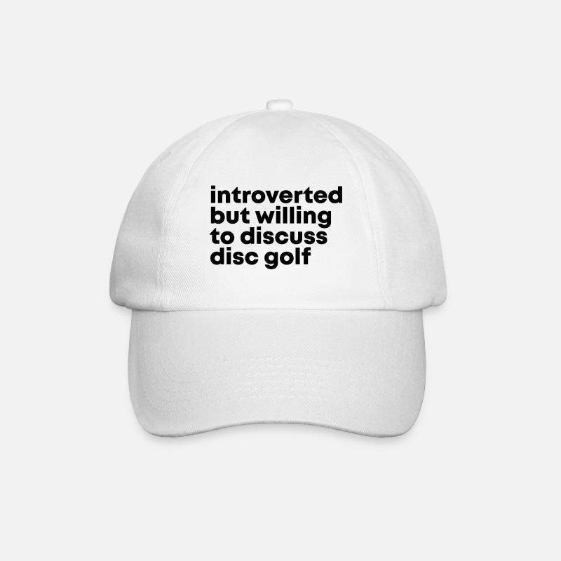 Discgolf - Baseballkappe - Weiß/Weiß