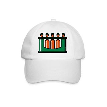 Boîte XGruner - Casquette classique - blanc/blanc - Devant