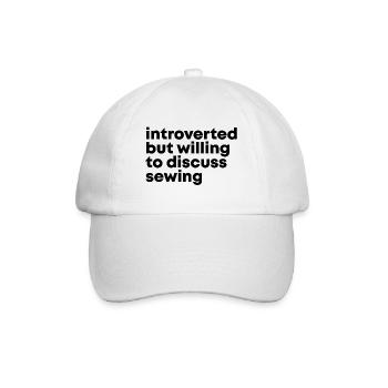 couture - Casquette classique - blanc/blanc - Devant