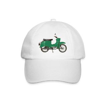 Schwalli grün KR51/2 - Baseballkappe - Weiß/Weiß - Vorne
