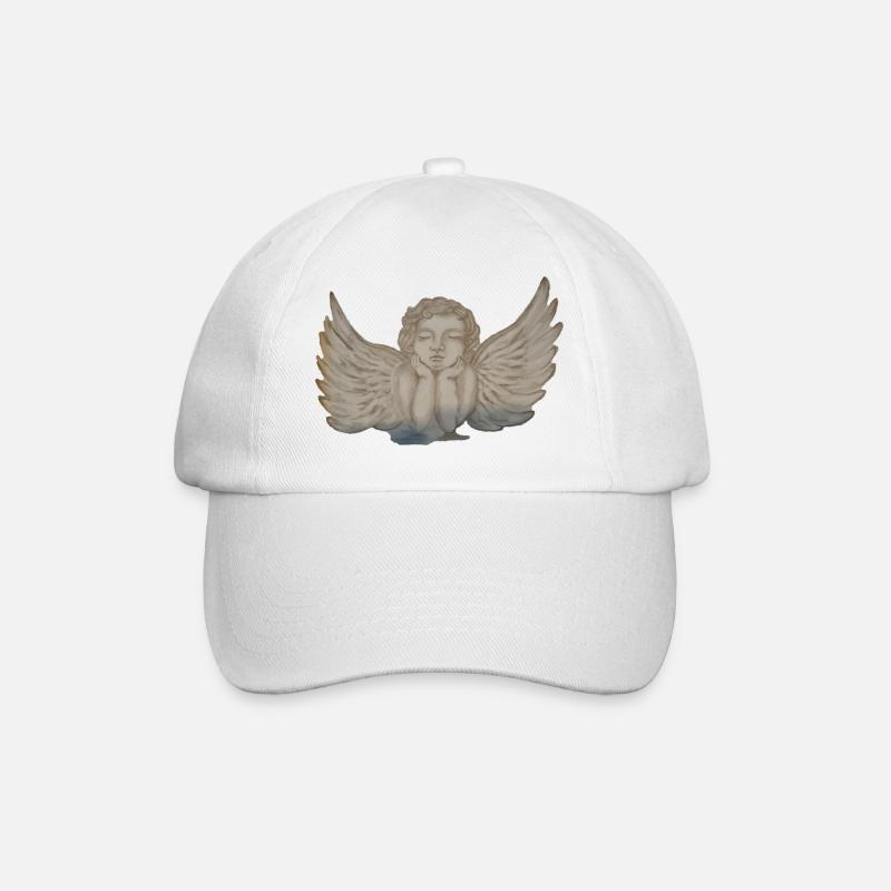 ANGE - Casquette classique - blanc/blanc