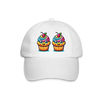 Cupcake 2 - Casquette classique - blanc/blanc - Devant
