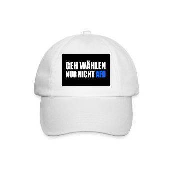 Afd - Baseballkappe - Weiß/Weiß - Vorne
