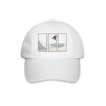Shred the Silence - Baseball Cap - white/white - Front