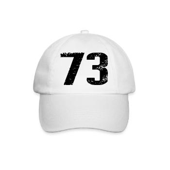 Maillot à 73 numéros - Casquette classique - blanc/blanc - Devant