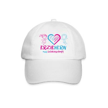 Educator Kindergarten Kita Profession Kindergarten Teacher - Baseball Cap - white/white - Front