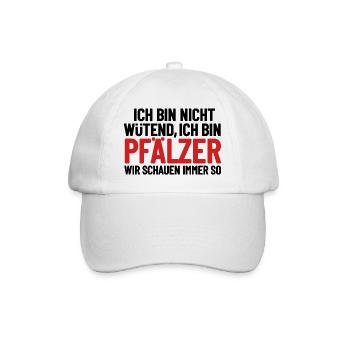 I'm not angry - I'm Palatine - Baseball Cap - white/white - Front