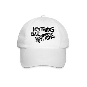 T-shirt Nothing Else Matters – Iconique et significatif - Casquette classique - blanc/blanc - Devant