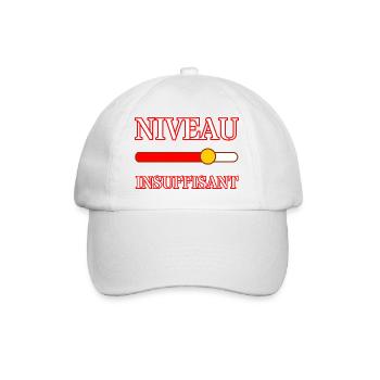  LE DIAGNOSTIC - Casquette classique - blanc/blanc - Devant