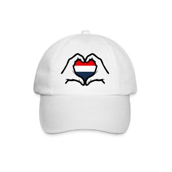 Holland English - Baseballkappe - Weiß/Weiß - Vorne