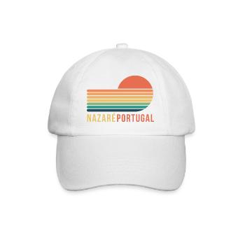 Nazaré Portugal - Casquette classique - blanc/blanc - Devant