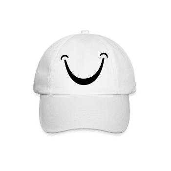 Smile - Baseball Cap - white/white - Front