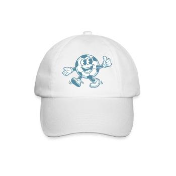 Football Pop Art - Casquette classique - blanc/blanc - Devant