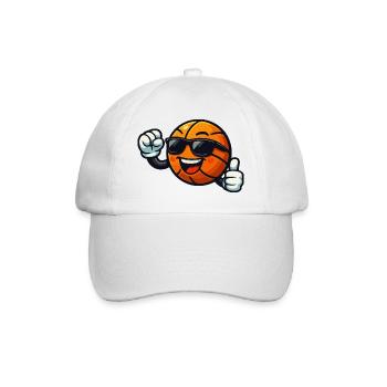 Ambiance basket avec lunettes de soleil - Casquette classique - blanc/blanc - Devant