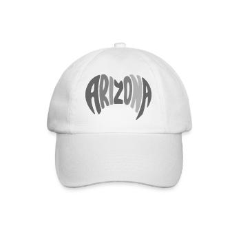Arizona Lettering - Baseball Cap - white/white - Front