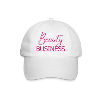 Beauty Is My Business Makeup Artist Salon - Baseball Cap - white/white - Front