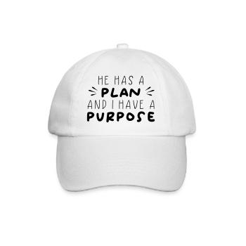 Plan & But - Casquette classique - blanc/blanc - Devant