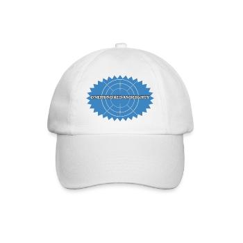 Cent quatre-vingts Target Retro - Casquette classique - blanc/blanc - Devant