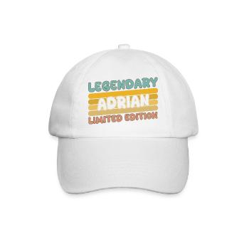 Legendary Adrian - Baseball Cap - white/white - Front