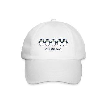 Bathing Winter Bathing Baths Cold Kick - Baseball Cap - white/white - Front