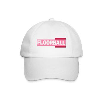Joueur de floorball floorball unihoc floorball - Casquette classique - blanc/blanc - Devant