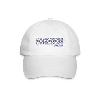 zughund canicross canicrosser zughundesport - Baseball Cap - white/white - Front