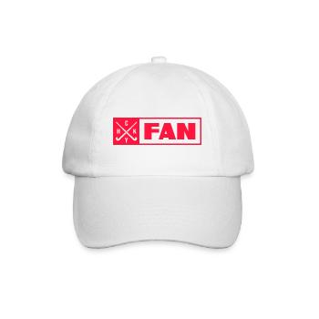 Hockey Field Hockey Hockey Fan - Casquette classique - blanc/blanc - Devant