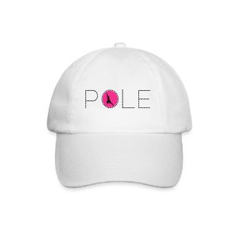 Pole Sport Competition Dance Dancer Acrobatics - Baseball Cap - white/white - Front