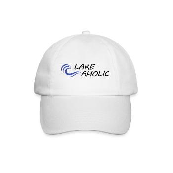 water rat captain lakeaholic beach party - Baseball Cap - white/white - Front