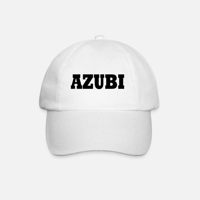 Azubi - Baseballkappe - Weiß/Weiß