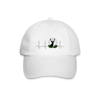 Hunting - Baseball Cap - white/white - Front
