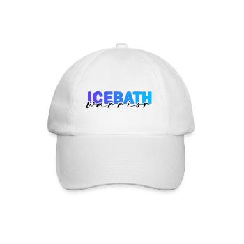 Ice bath "winter swimmer" ice-cold ice bath - Baseball Cap - white/white - Front