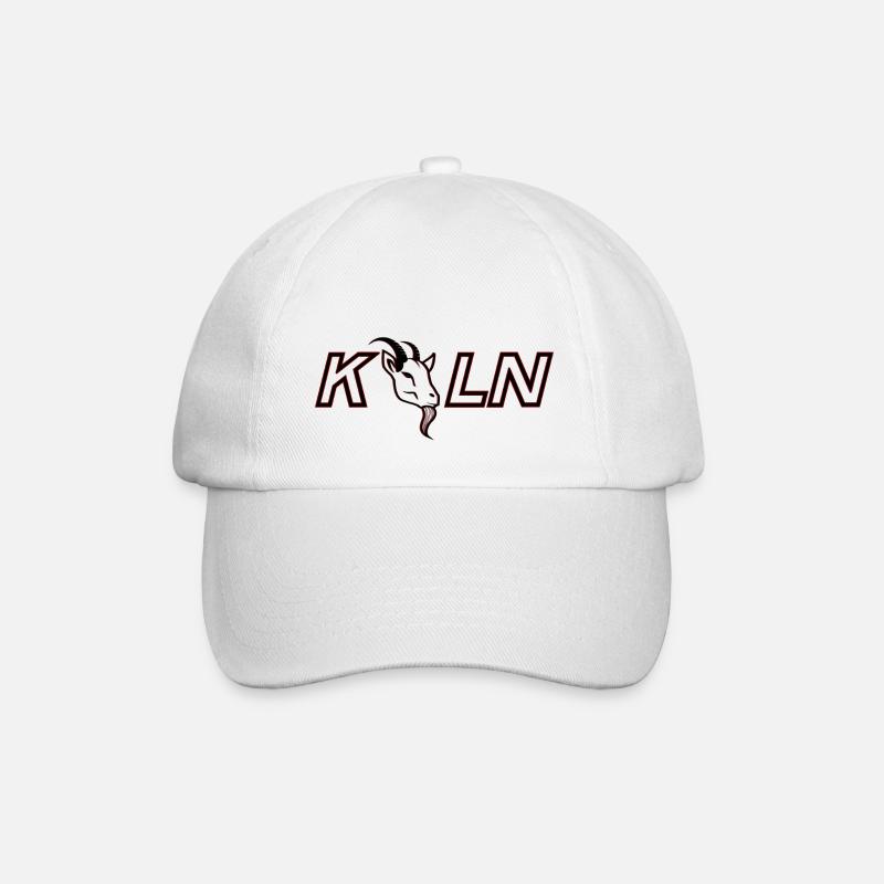 Geißbock Cologne - Baseball Cap - white/white