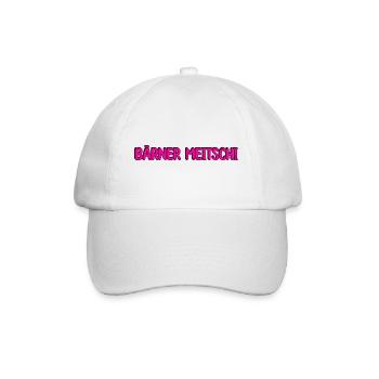 Bärner Meitschi ( Berner Mädchen) - Baseballkappe - Weiß/Weiß - Vorne