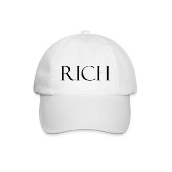 RICH Design - Lifestyle - Baseballkappe - Weiß/Weiß - Vorne